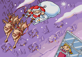 ECC Junior No Hajimete Eigo Vol. 5 Merry Christmas, Patty-Chan screenshot 2 for Sega Pico